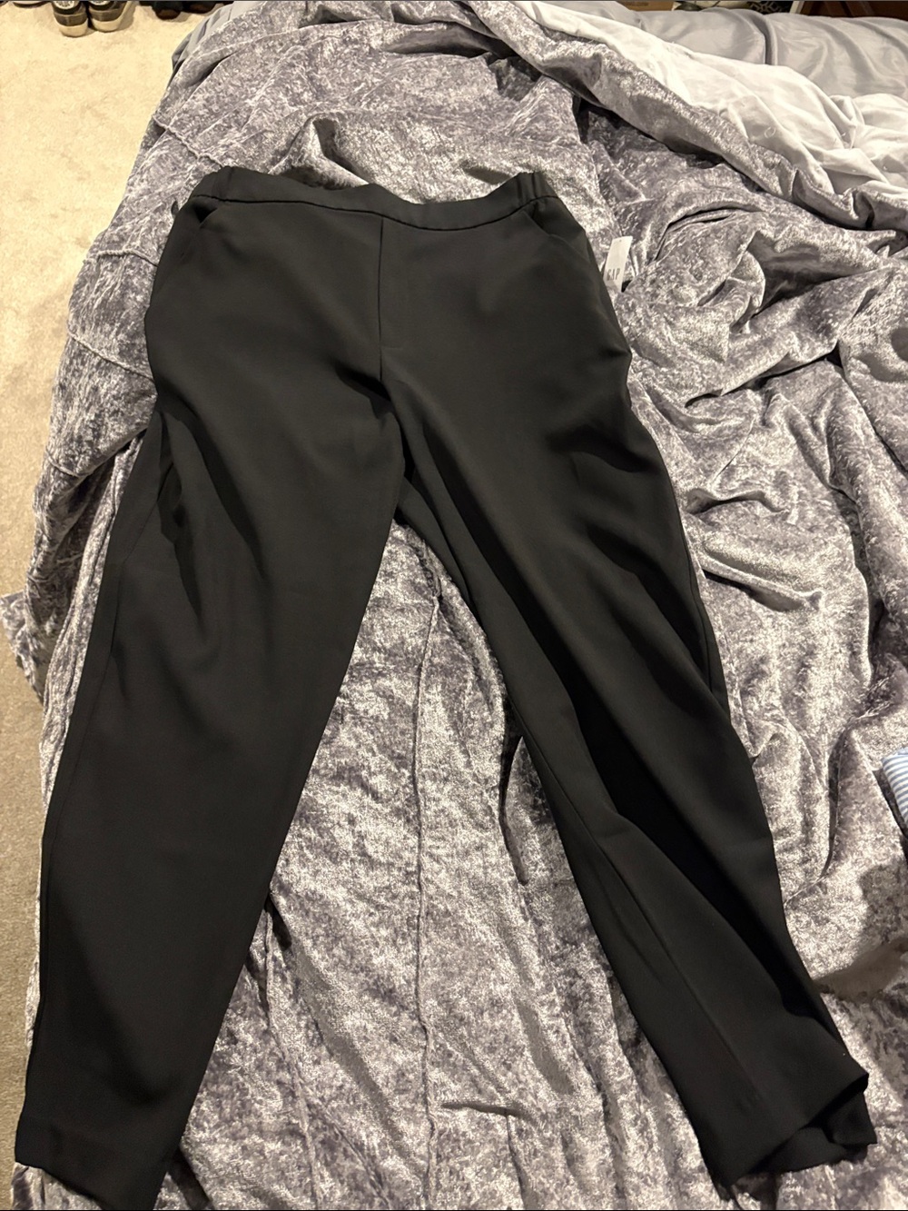 GAP Black Slim Ponte Trousers